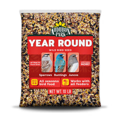 Audubon Park front packaging showing 10 lb bag and clear product benefit