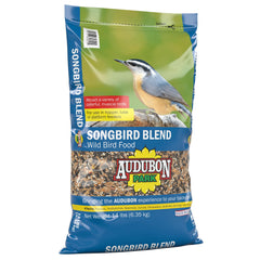 Audubon Park close-up of seed mix showing variety and visual appeal