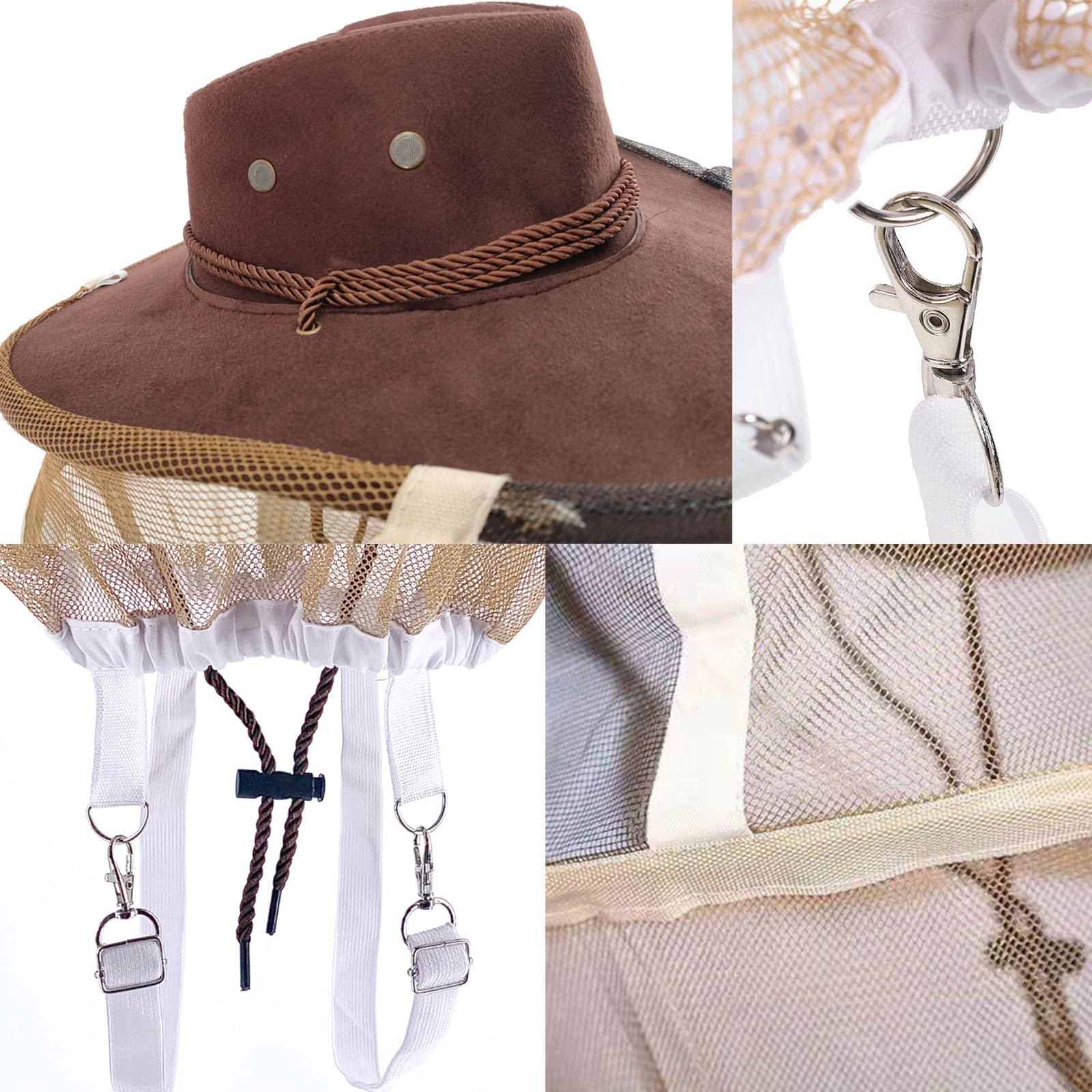 AukBeeFun packed hat folded to illustrate portability and easy storage