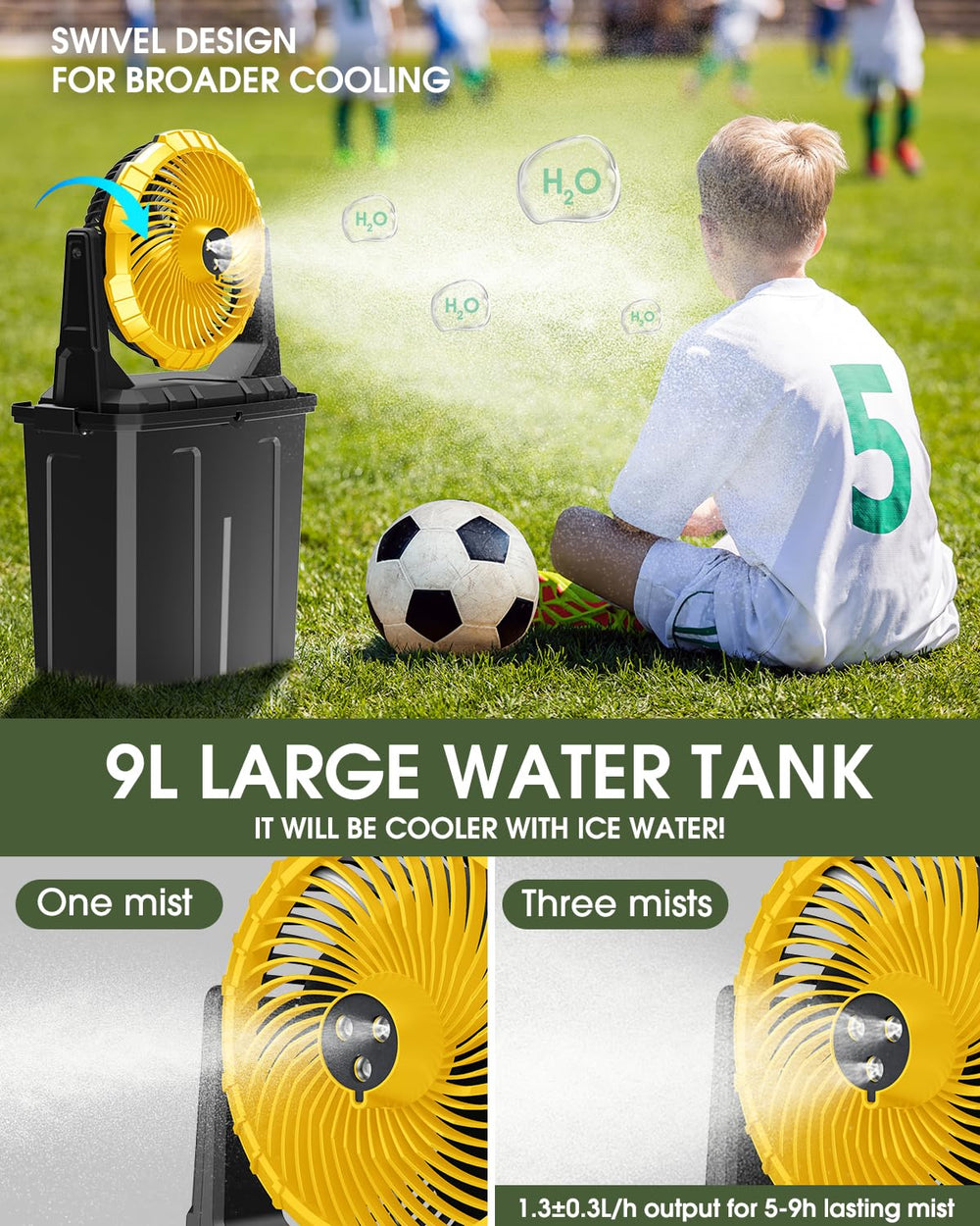 Ausic water tank and bucket storage demonstrating convenient dual-purpose design