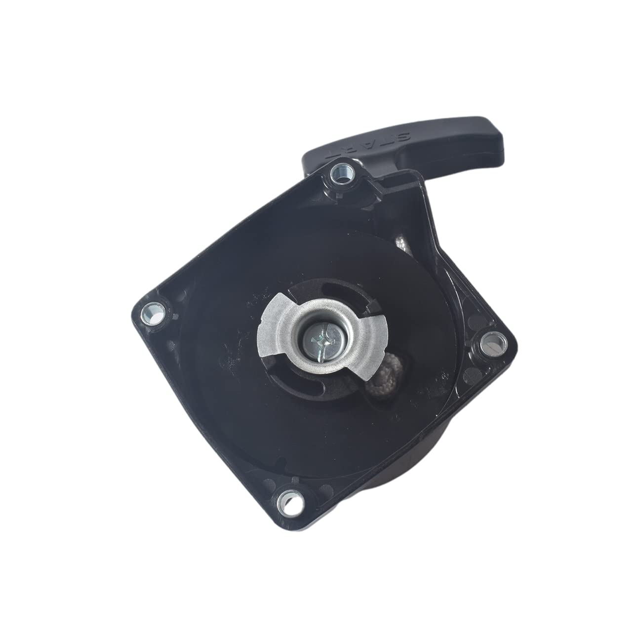awtetpje starter installed on Echo blower showing direct fit benefit