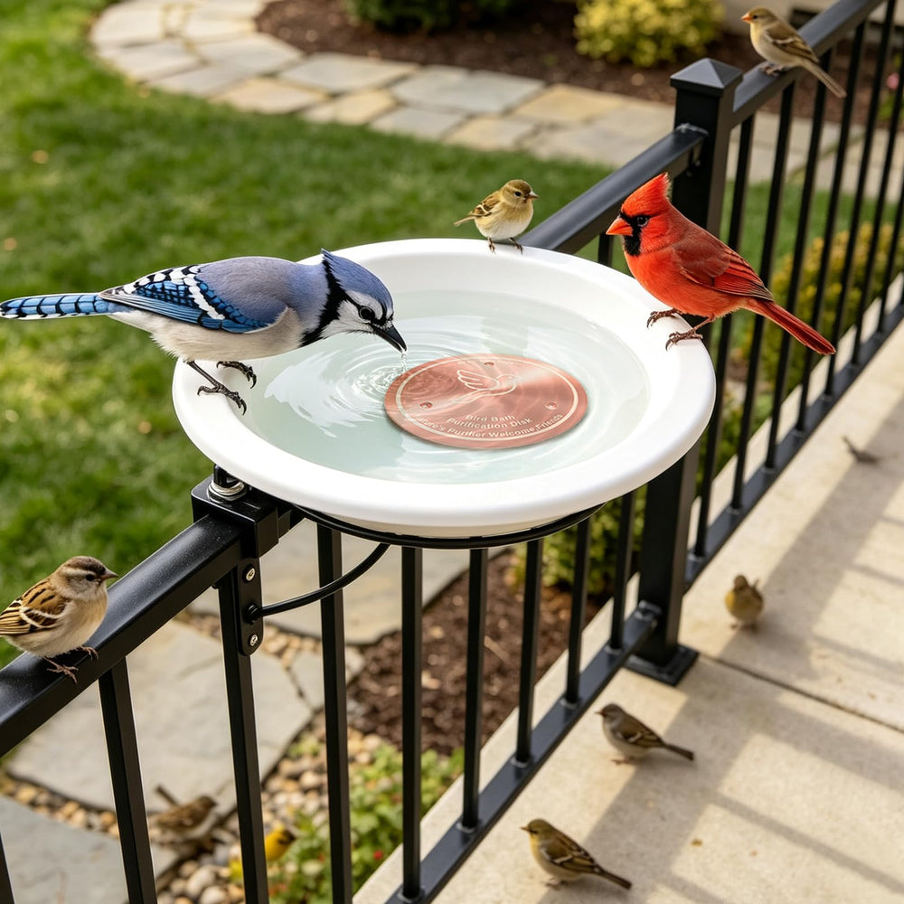 Azomabox copper disc packaged and gift ready ideal for bird lovers