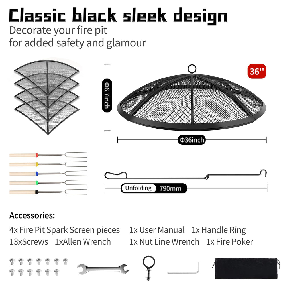 Baitedelai size comparison next to ruler demonstrating 36-inch diameter fit