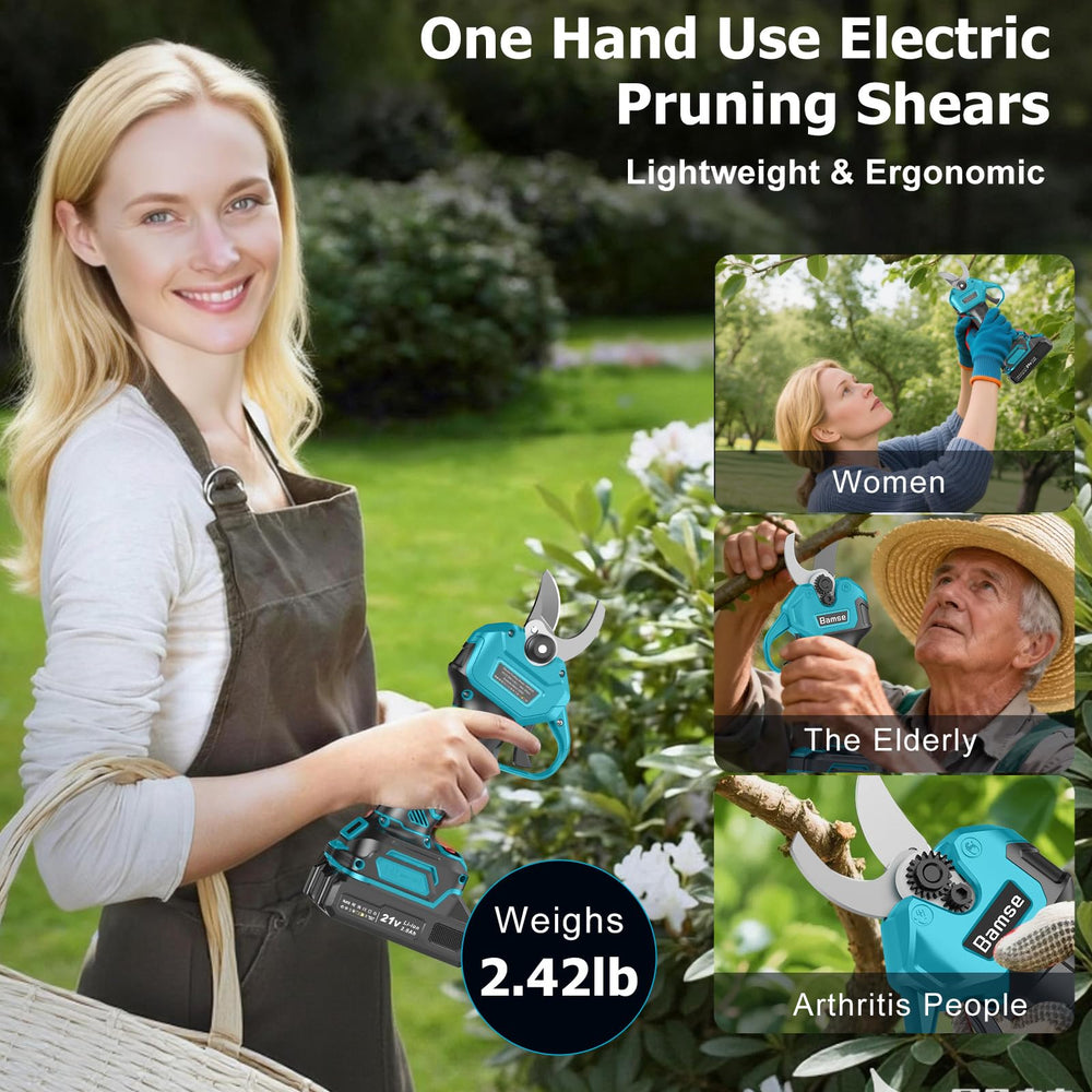 Bamse held in hand for scale to show compact size and comfortable handling