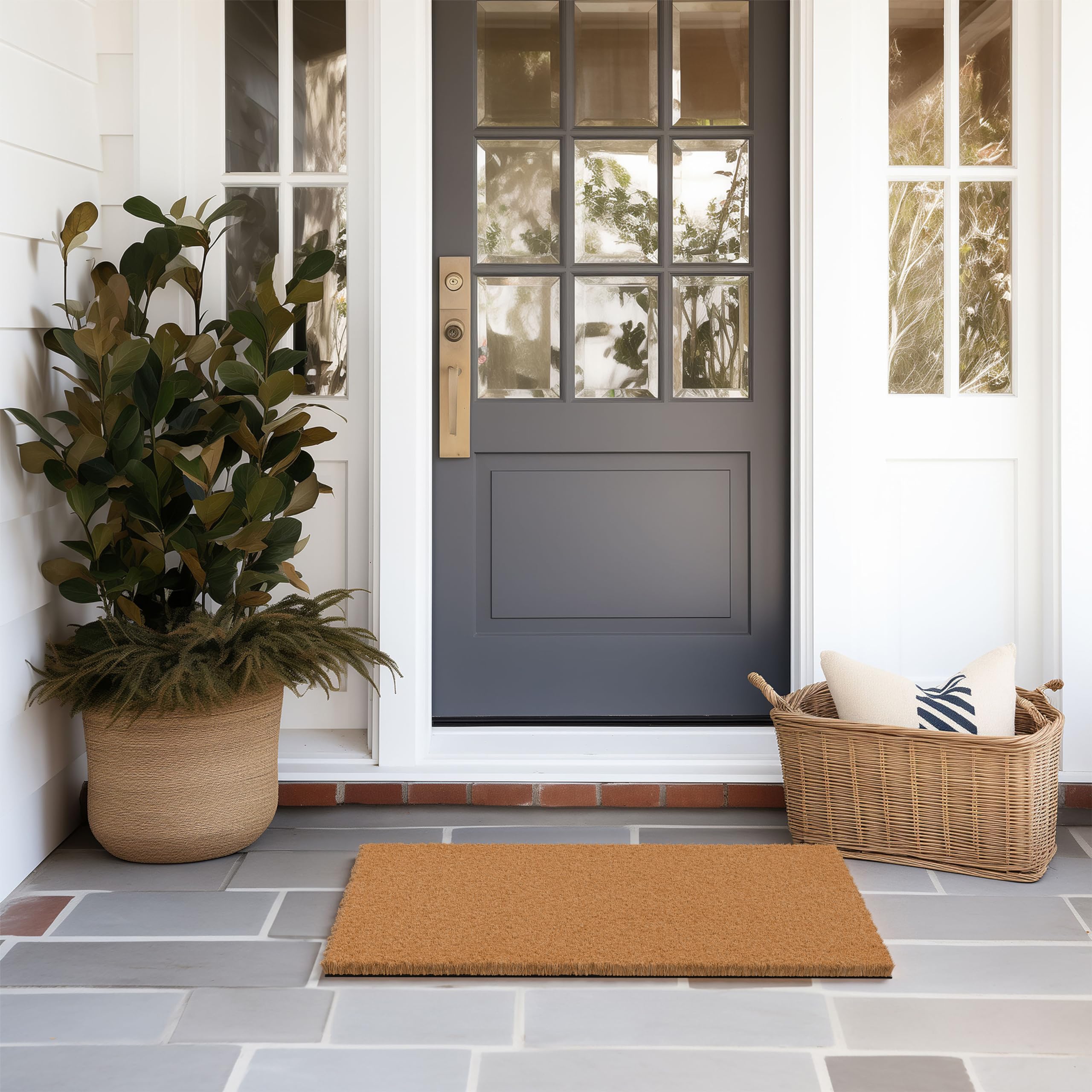 Barnyard Designs non-slip backing detail, stable placement and safety