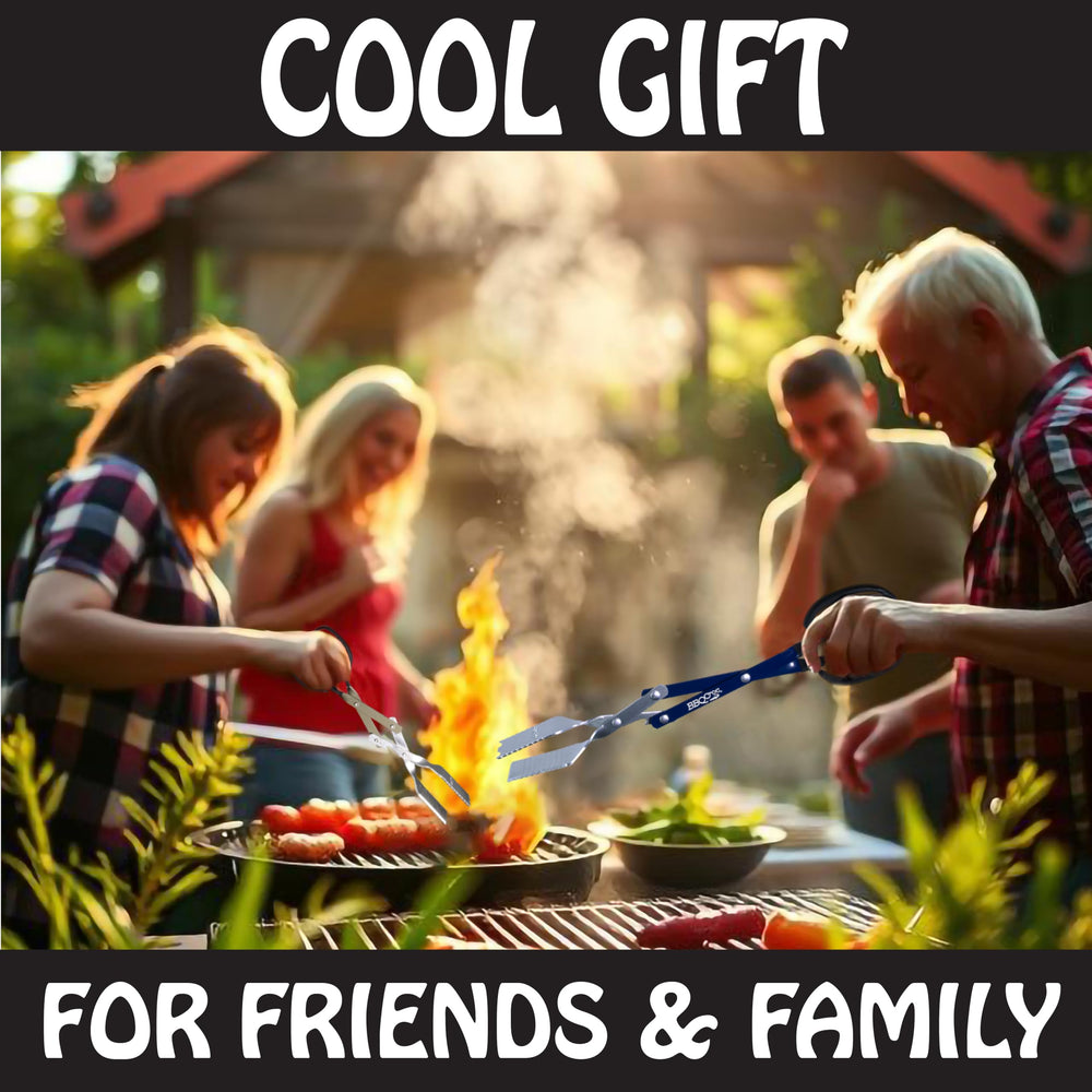 BBQCroc handle and built-in bottle opener showing non-slip comfort