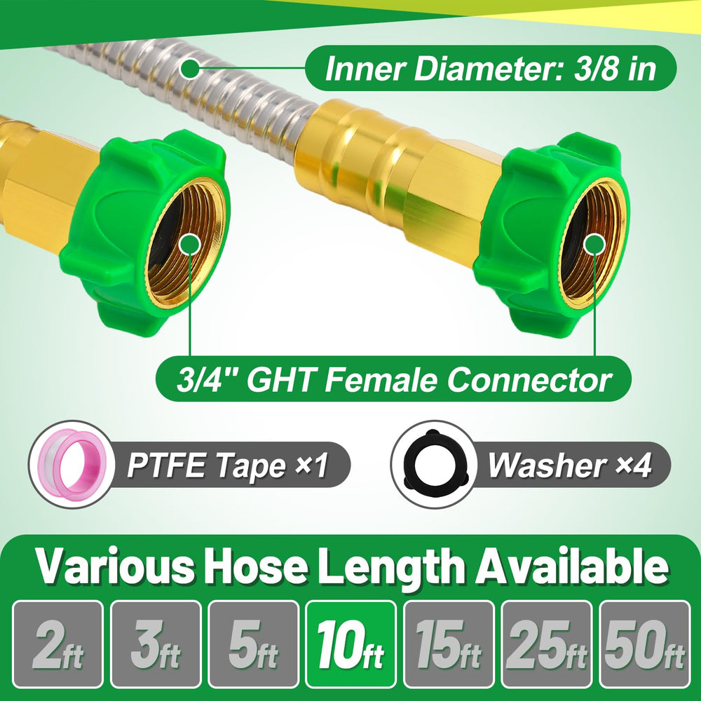 Beeplove hose delivering high water flow during pressure test for reliable performance benefit