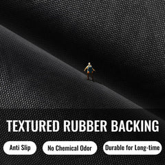 BEHERO rubber backing visible for slip resistance and durability
