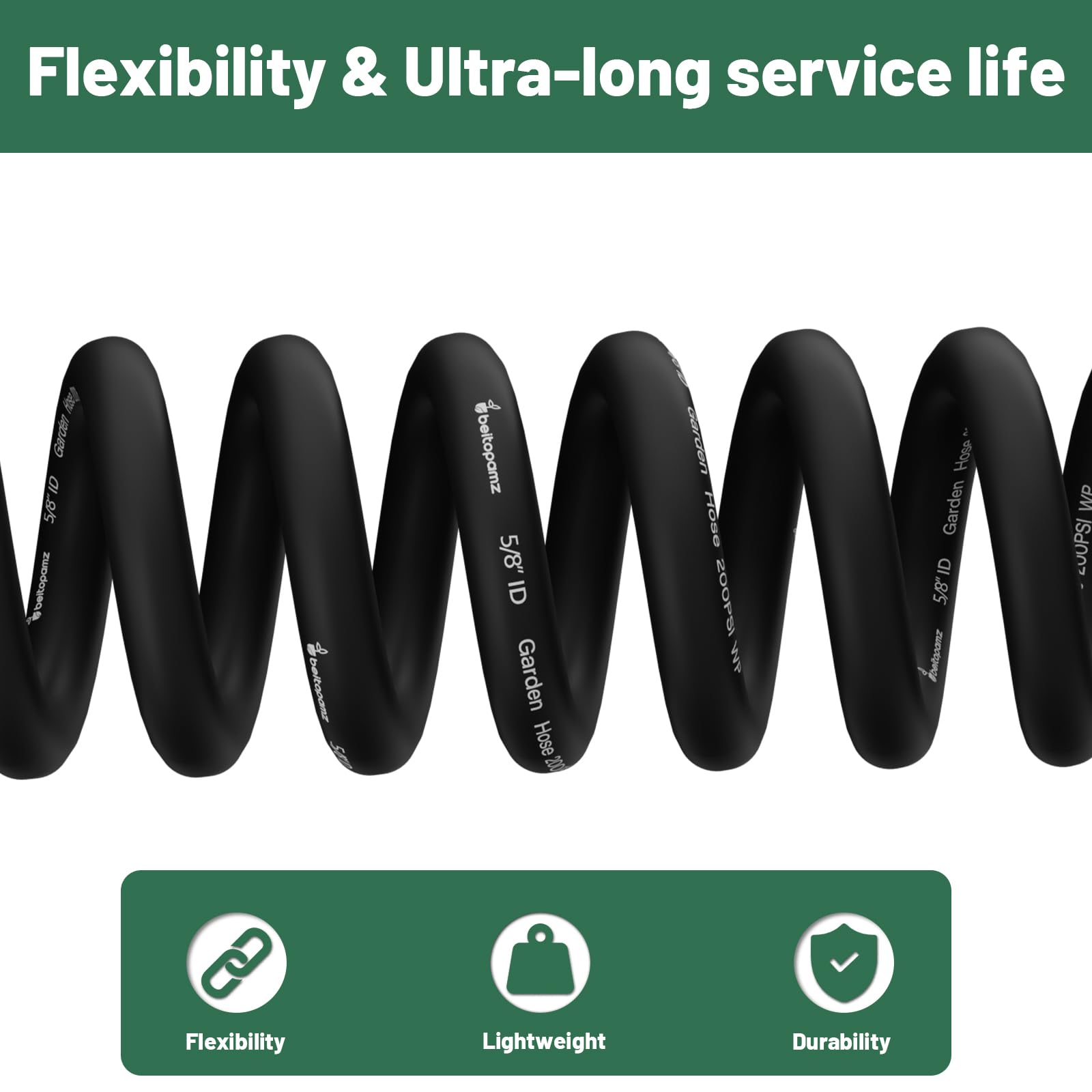 beitopamz bend restrictor at connection showing kink prevention benefit