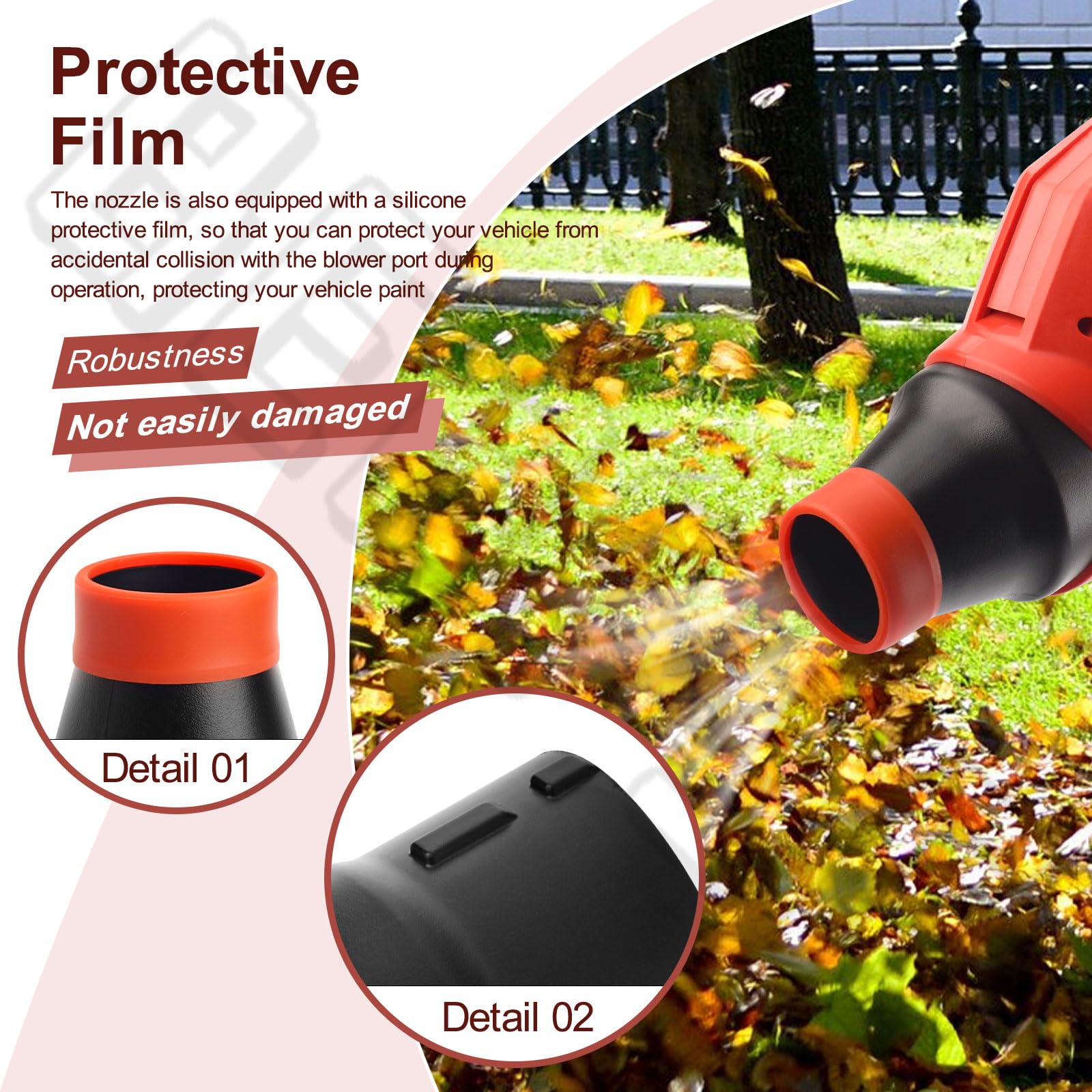 BERPSE silicone edge protecting vehicle paint from accidental contact