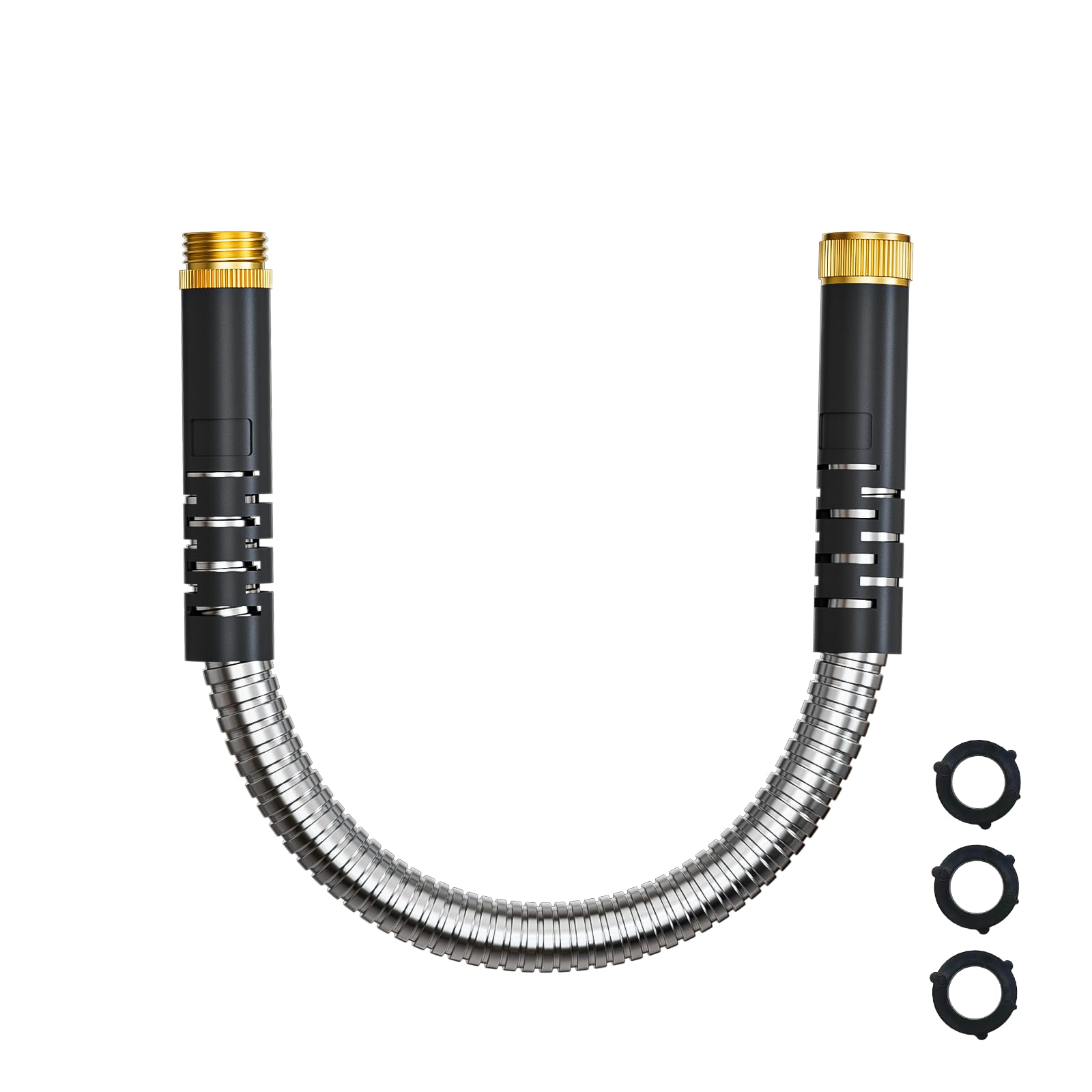 Besiter front view of 1ft connector showing compact durable design and easy hookup