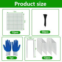 Bigwish ground stake pushed into soil securing the cage for stable protection