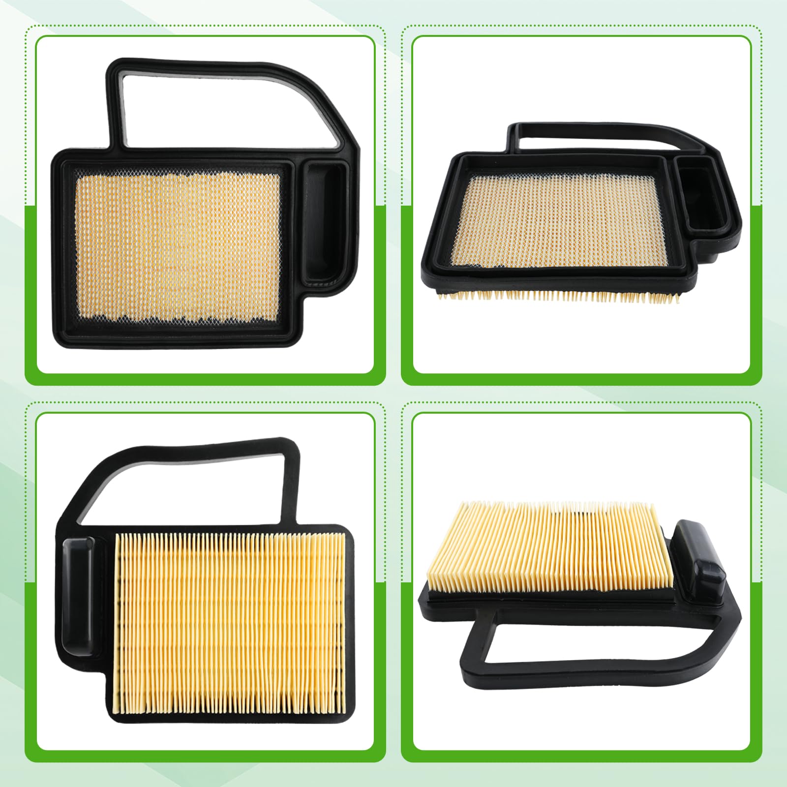 BioLion filters next to ruler showing dimensions for accurate fit confirmation