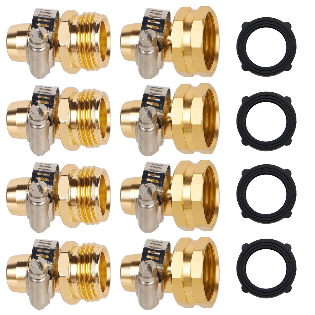 Biswing front pack showing four connectors for fast hose repairs