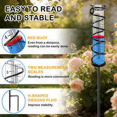 BIUWING metal frame closeup highlighting rust‑resistant bracket for long outdoor durability