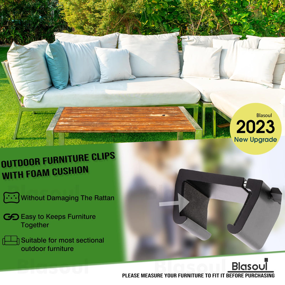 Blasoul clip installed on square tube demonstrating even pressure distribution