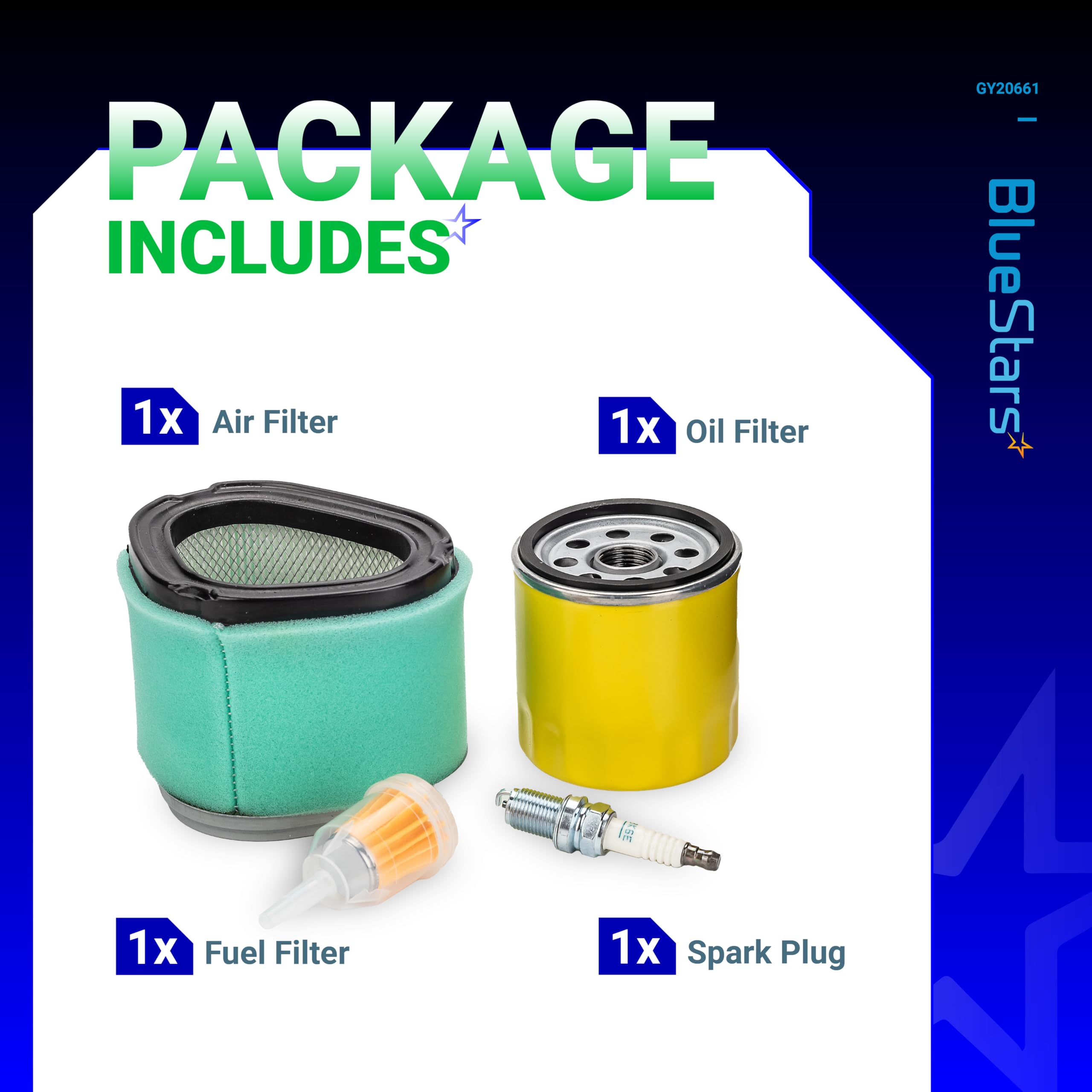 BlueStars air filter pleated media and polyurethane seal improving protection