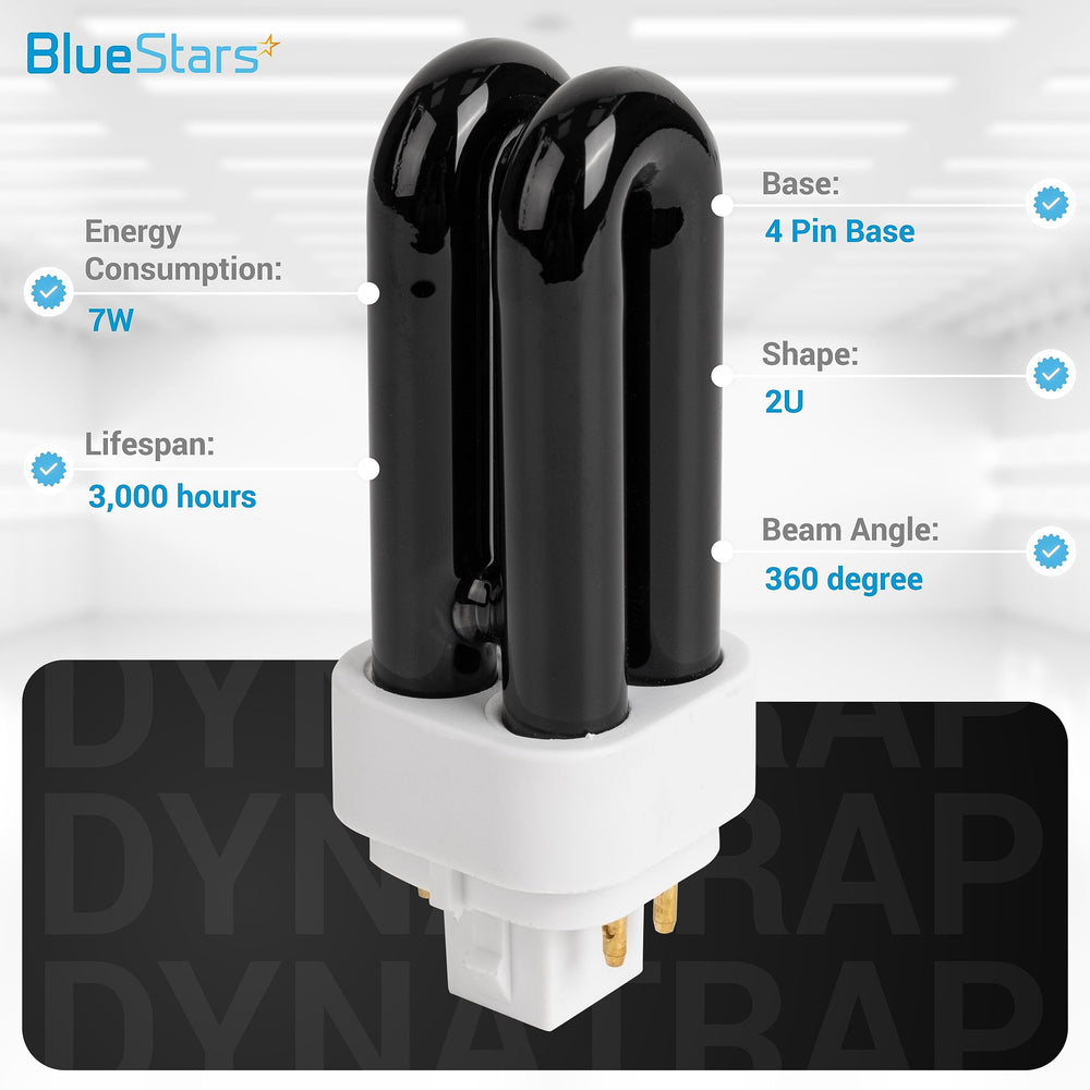 BlueStars close-up of 2U 4-pin base showing secure fit and easy installation benefit