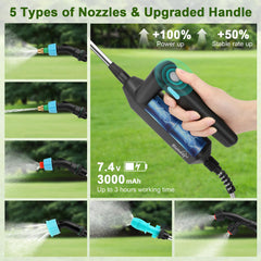 BlumWay retractable wand folded showing compact storage and convenient reach