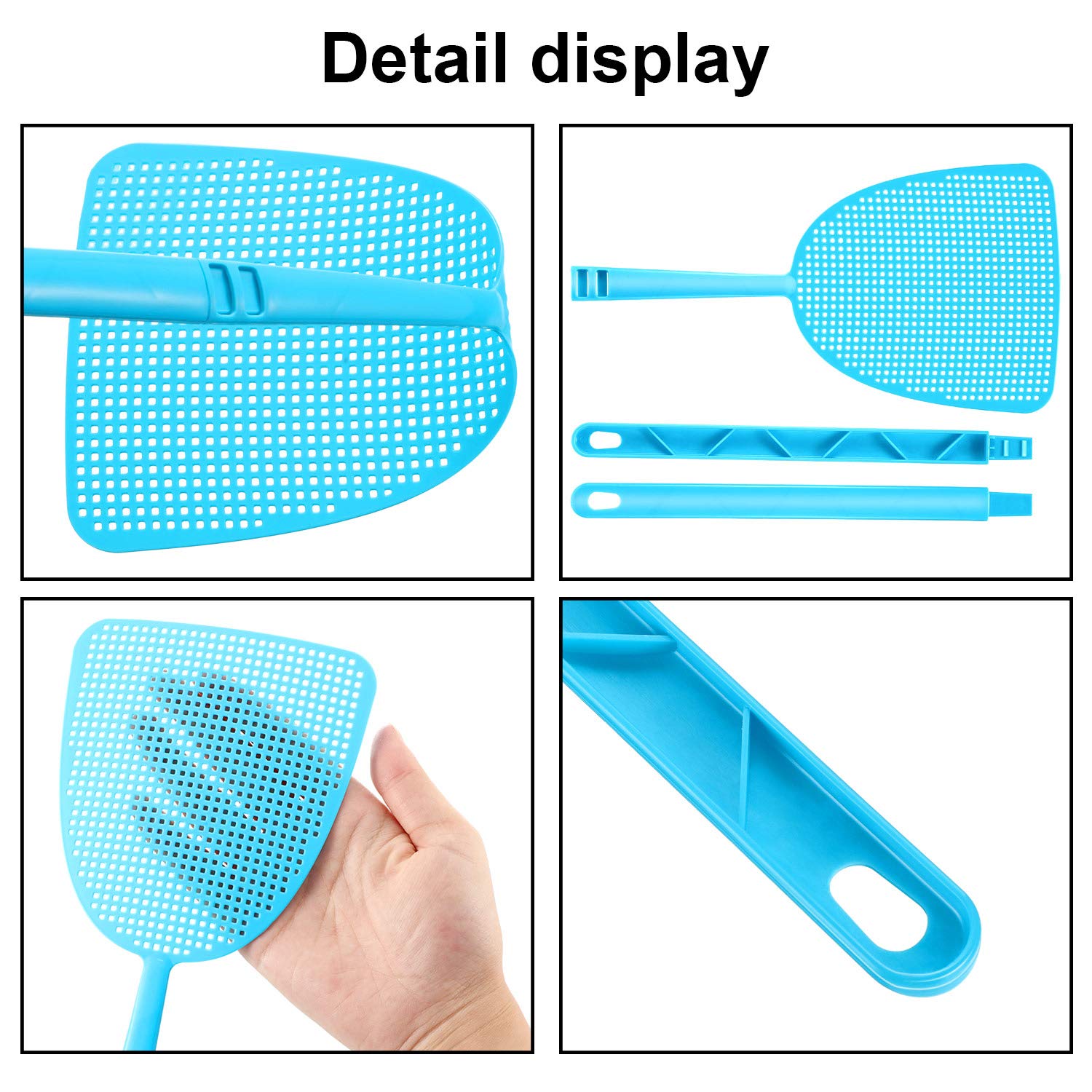 Boao two-piece handle connection demonstrating easy assembly and compact storage