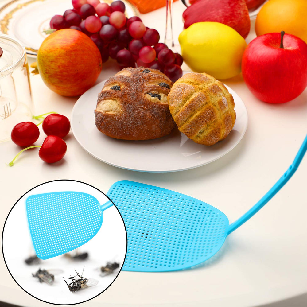 Boao swatters hung on a hook highlighting convenient accessible storage