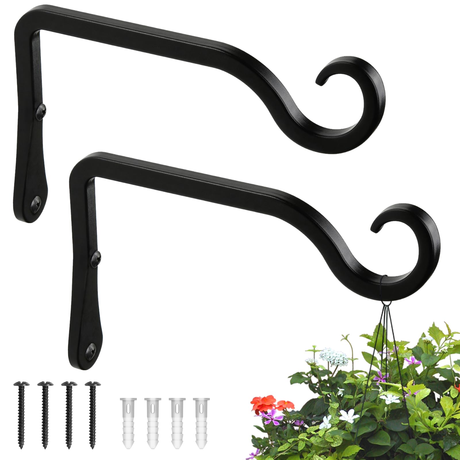 BOLITE front view hook mounted showing sturdy hold and aesthetic appeal