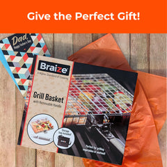 Braize locking lid detail secures food for single-flip grilling convenience