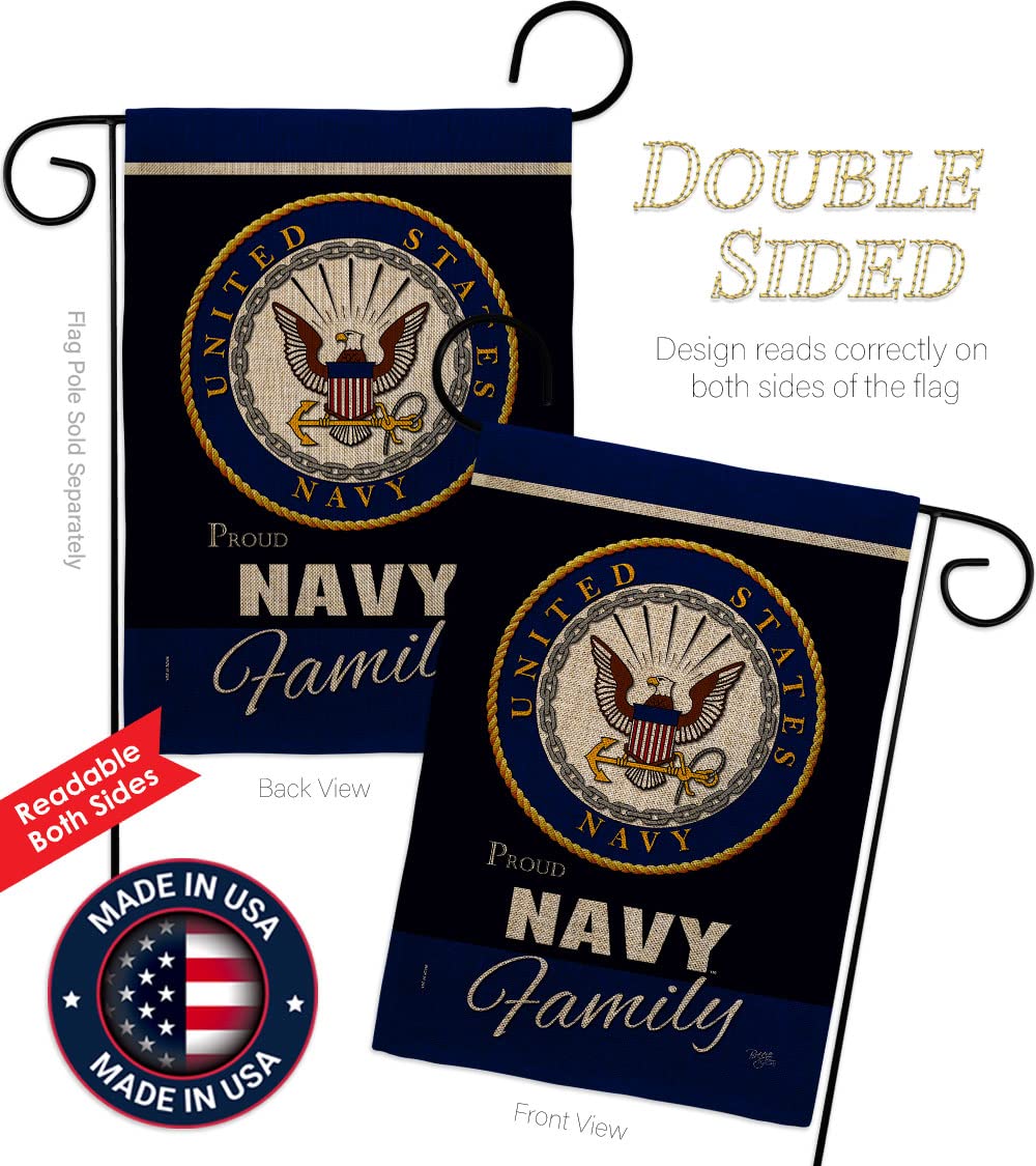 Breeze Decor flag reverse view showing readable double-sided print