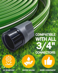 Breeze Touch three-tube close-up showing precision holes for even watering