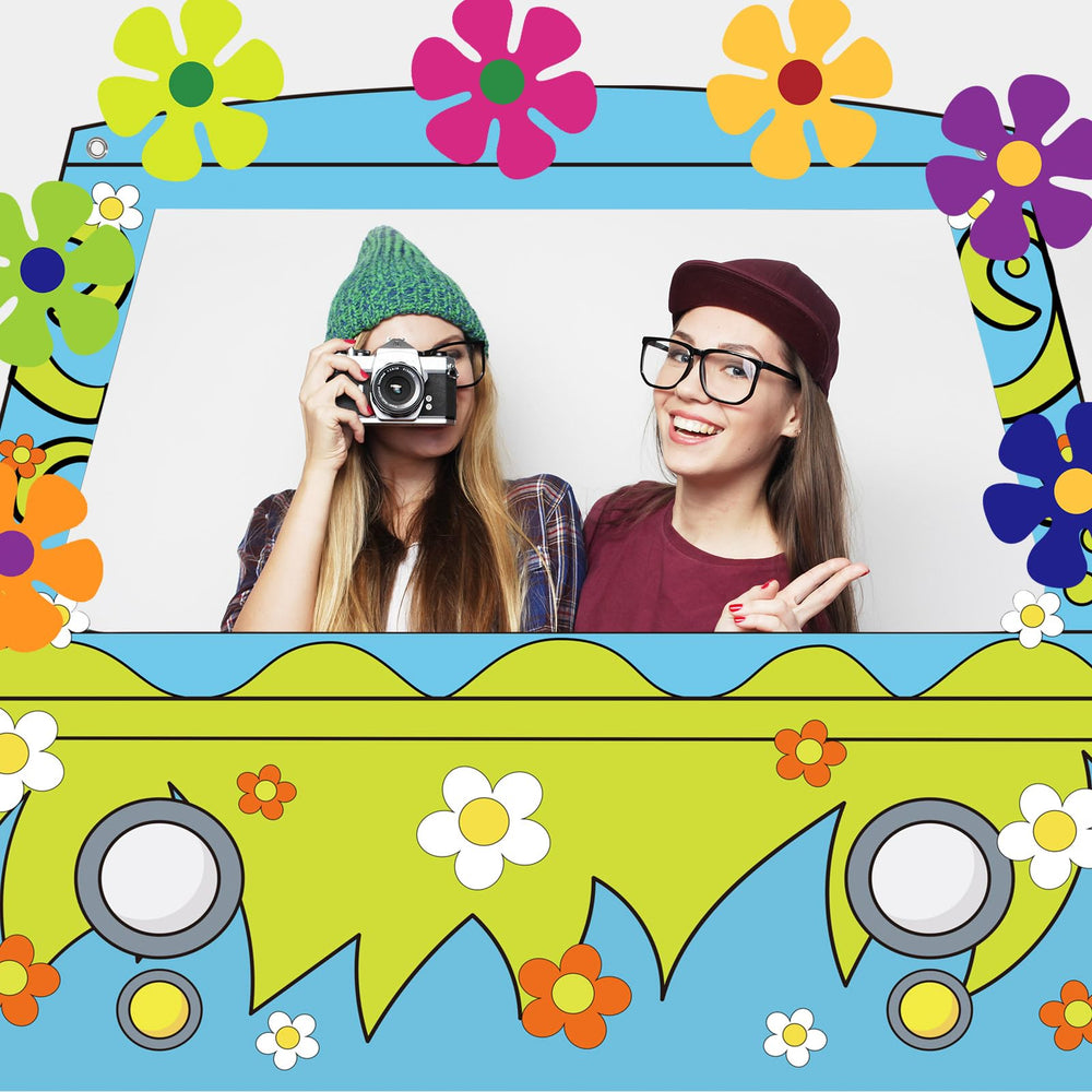 Breling bus banner backdrop hung on fence showing versatile outdoor display options
