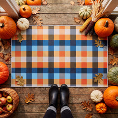 Breling mat on a porch in use adding autumn style and protection