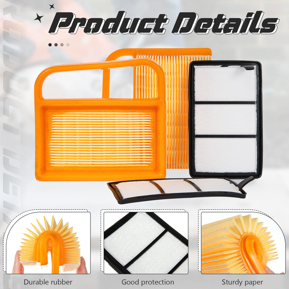 Briwooody pre-cleaner rubber edge detail, ensures tight seal and durability