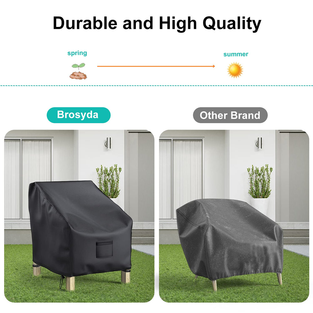 BROSYDA padded handle and air vent, eases removal and reduces moisture