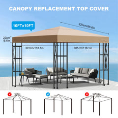 Bsteciar adhesive strips on canopy edge for quick tool-free installation benefit
