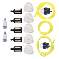 Buckbock front packaging showing complete fuel line and primer kit for quick repairs