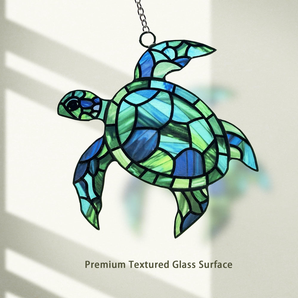 BXLZ sea turtle next to coin showing scale and 6-inch size