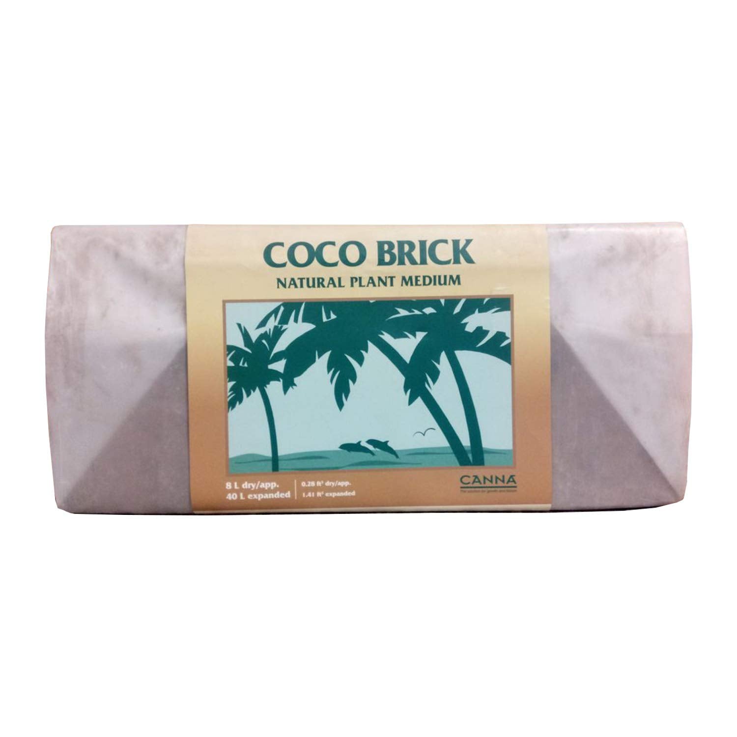 CANNA bag handles being used to lift prepared coco for convenient transport