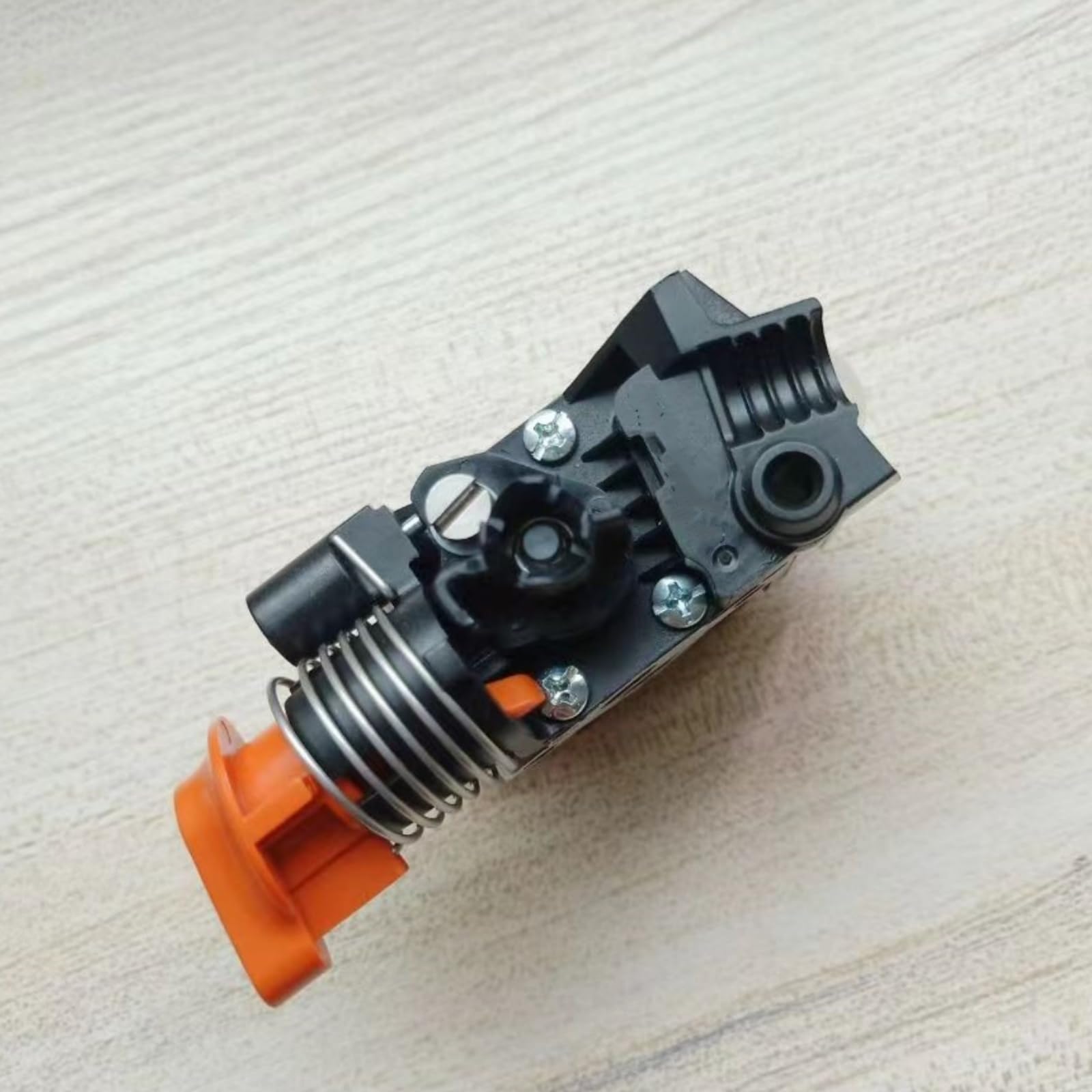 Carburionix installed on a Stihl brushcutter demonstrating restored operation and fit