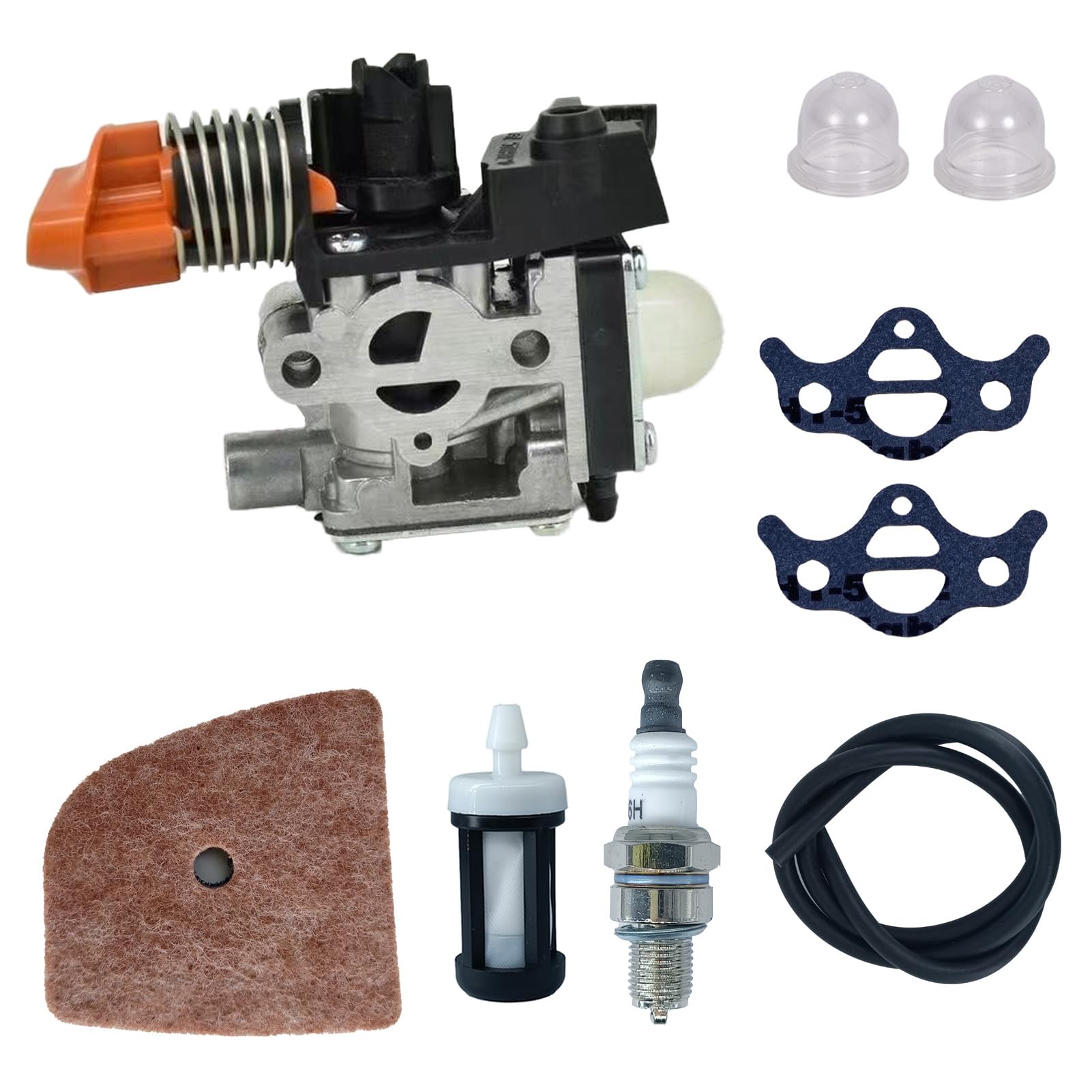 Carburionix kit front layout showing all replacement components and fit verification benefit