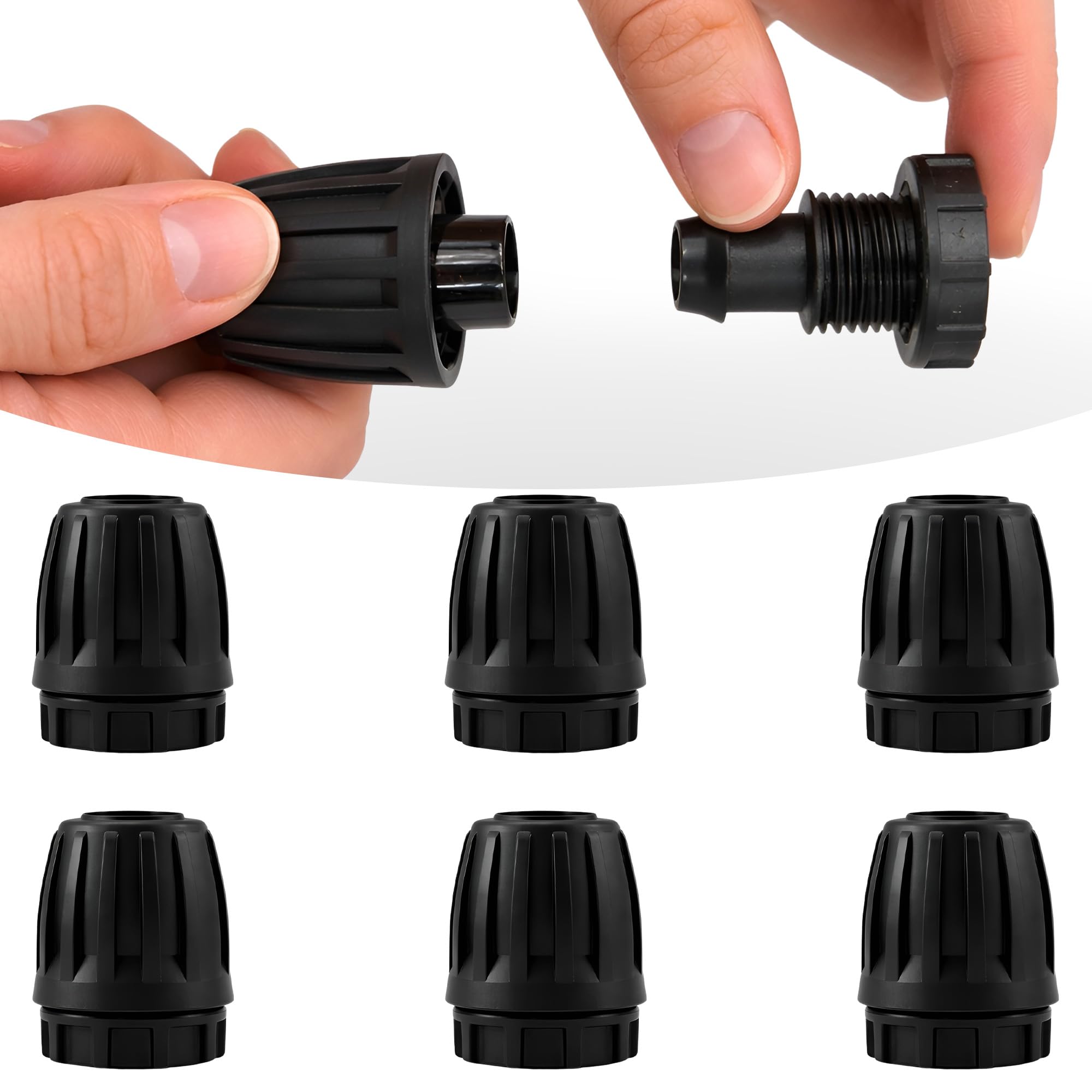 CARPATHEN front view of 1/2" end plugs showing pack and brand benefit