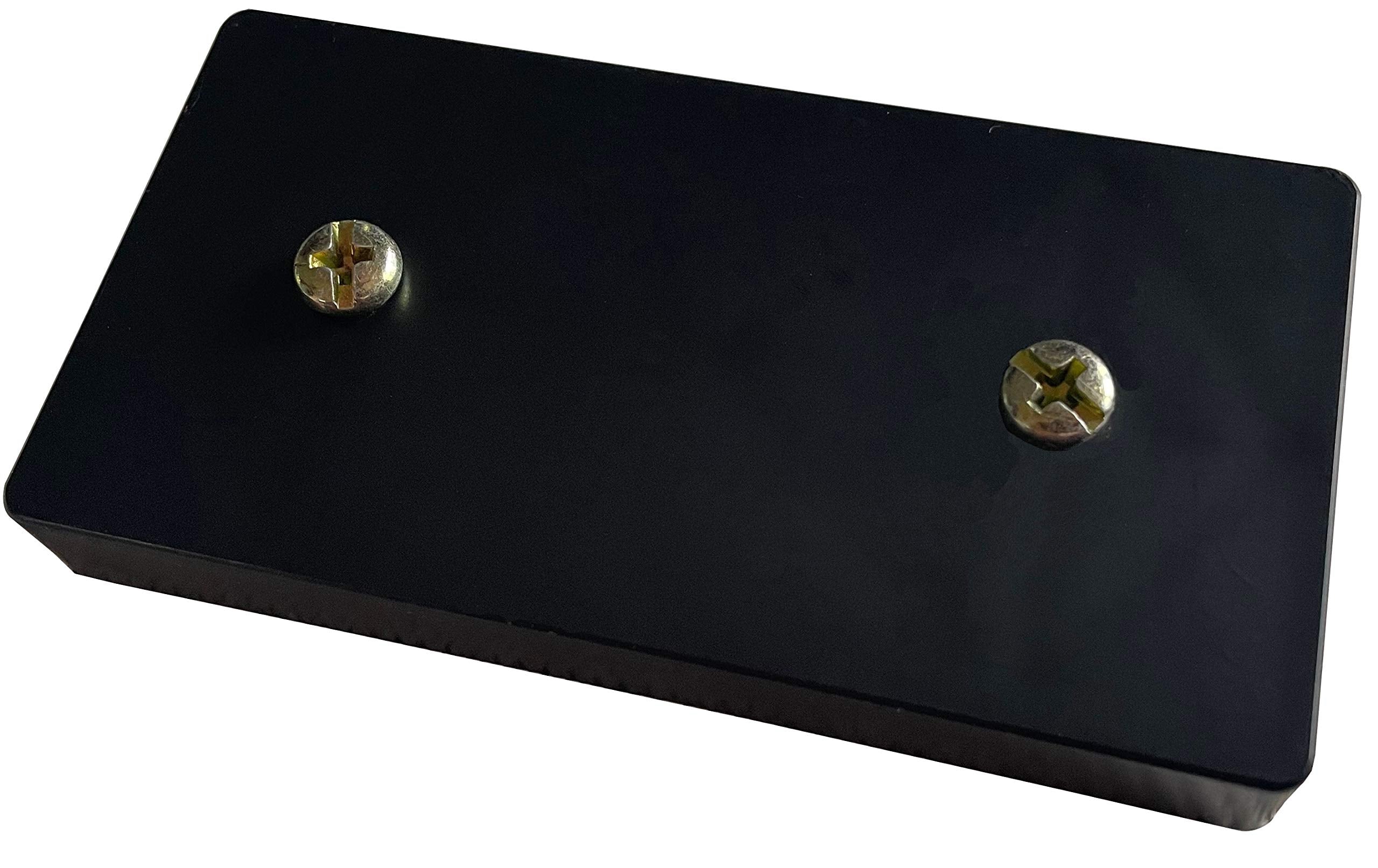 Cartener mailbox flag installation hardware with screws tape and American flag sticker