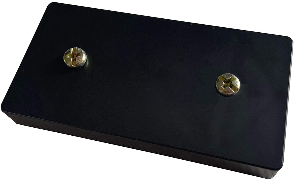 Cartener mailbox flag installation hardware with screws tape and American flag sticker