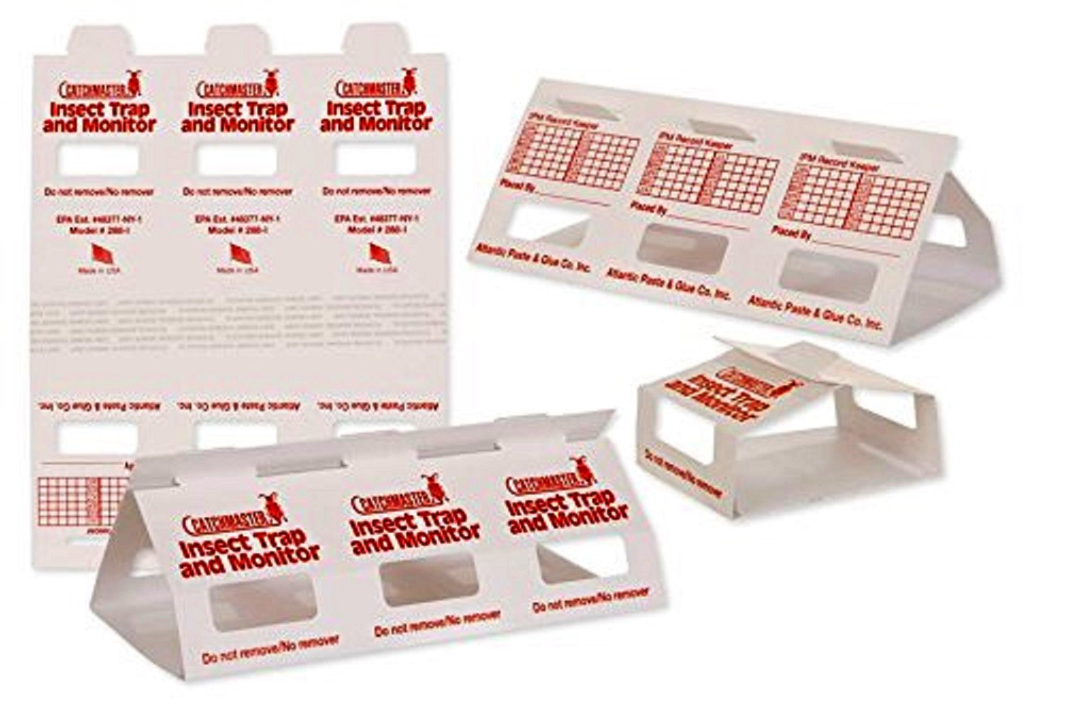 Catchmaster 288i front packaging showing kit contents and non-toxic benefit