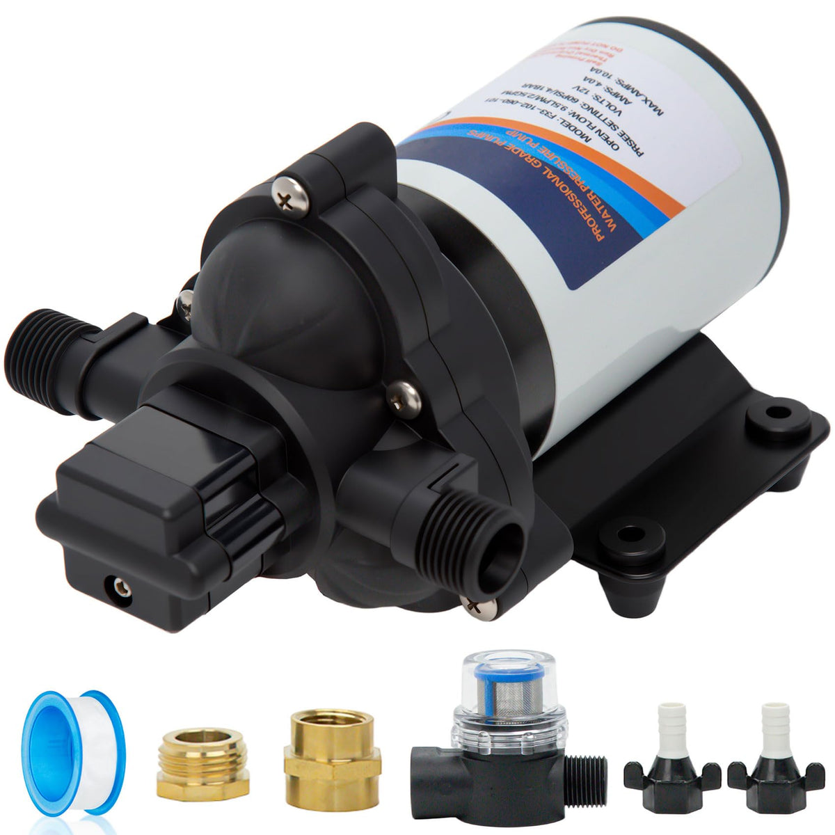 Ceelpeopar front profile showing compact pump with reliable performance