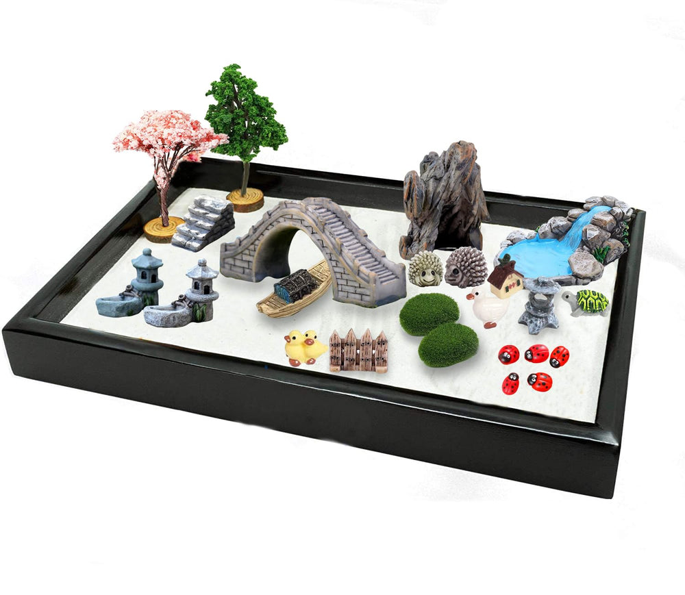 CHAKANLX arch bridge and lotus pool close detail adding realistic water feature aesthetics