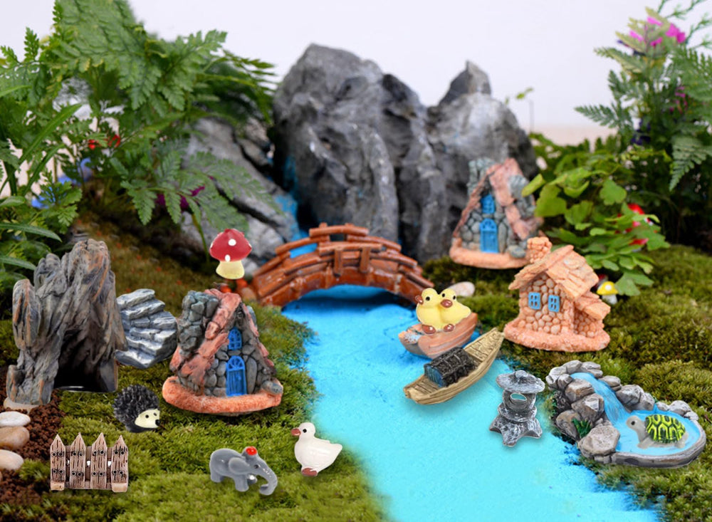 CHAKANLX pieces beside a bonsai pot demonstrating scale and placement ideas