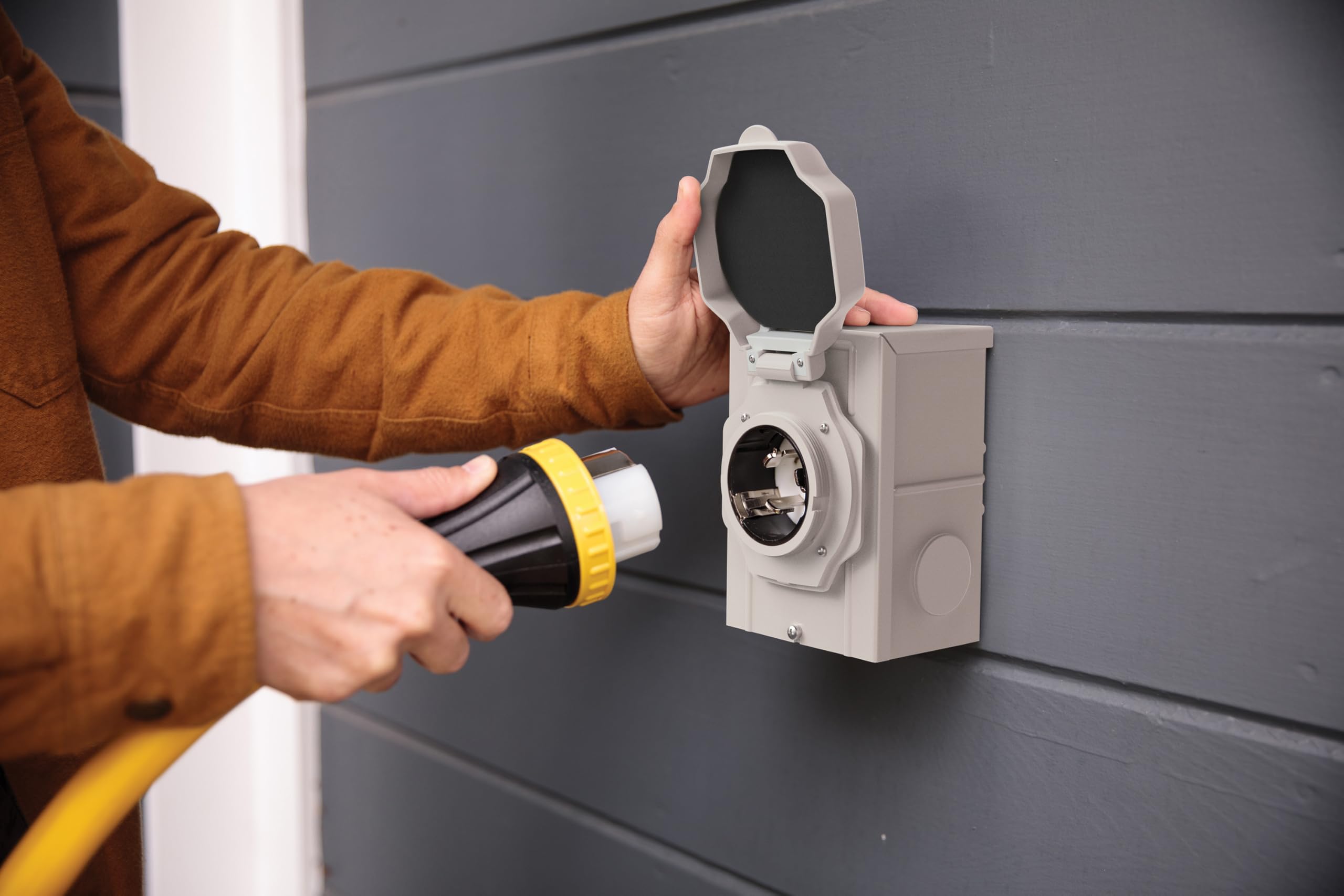 Champion inlet box knockouts and conduit entry for fast, code-friendly wiring