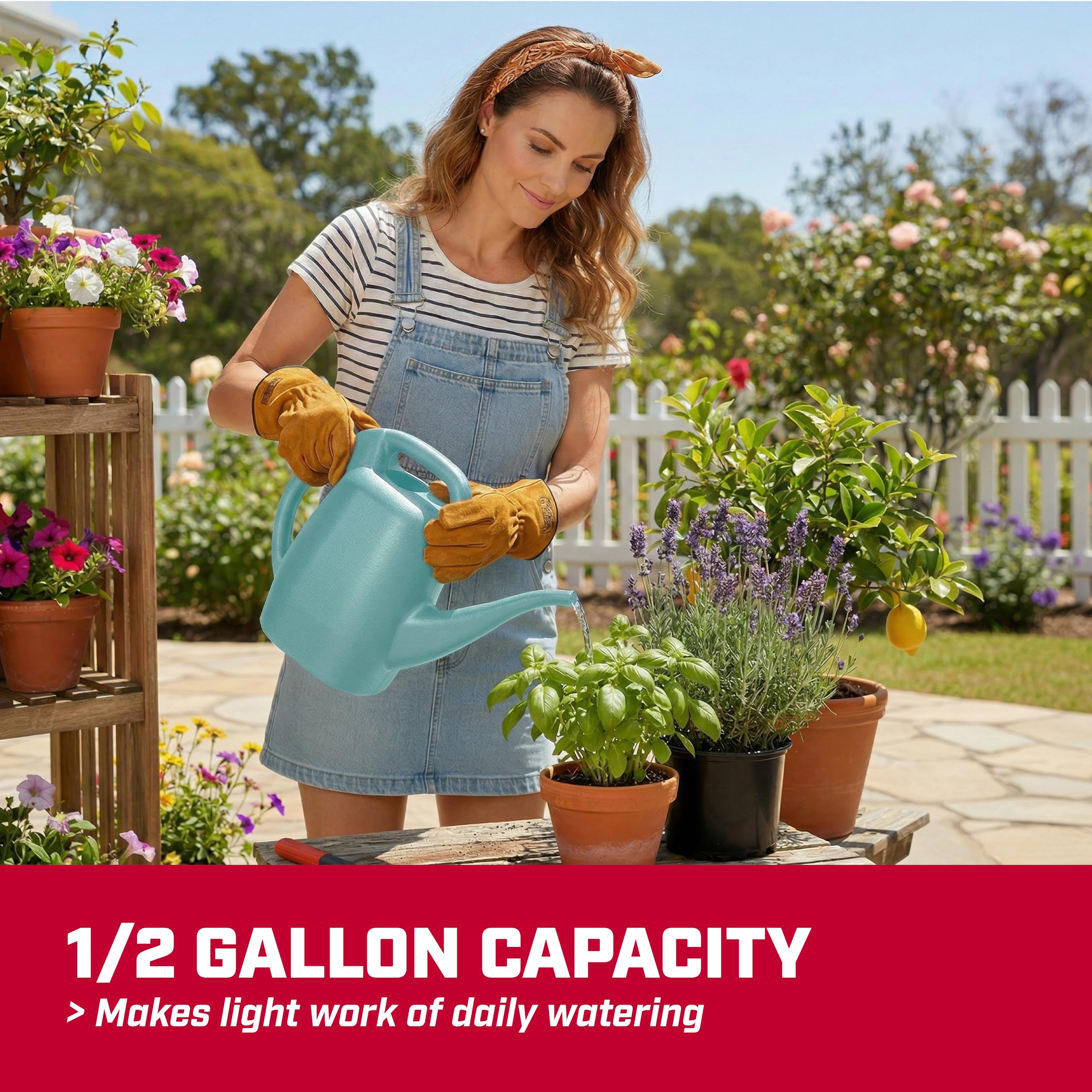 CHAPIN large top opening close-up for quick filling and easy cleaning