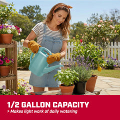 CHAPIN large top opening close-up for quick filling and easy cleaning