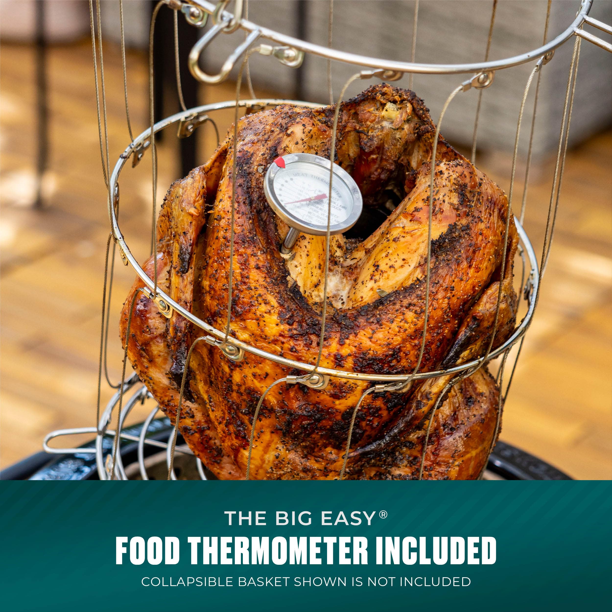 Charbroil big easy beside propane tank showing fuel setup and compatibility